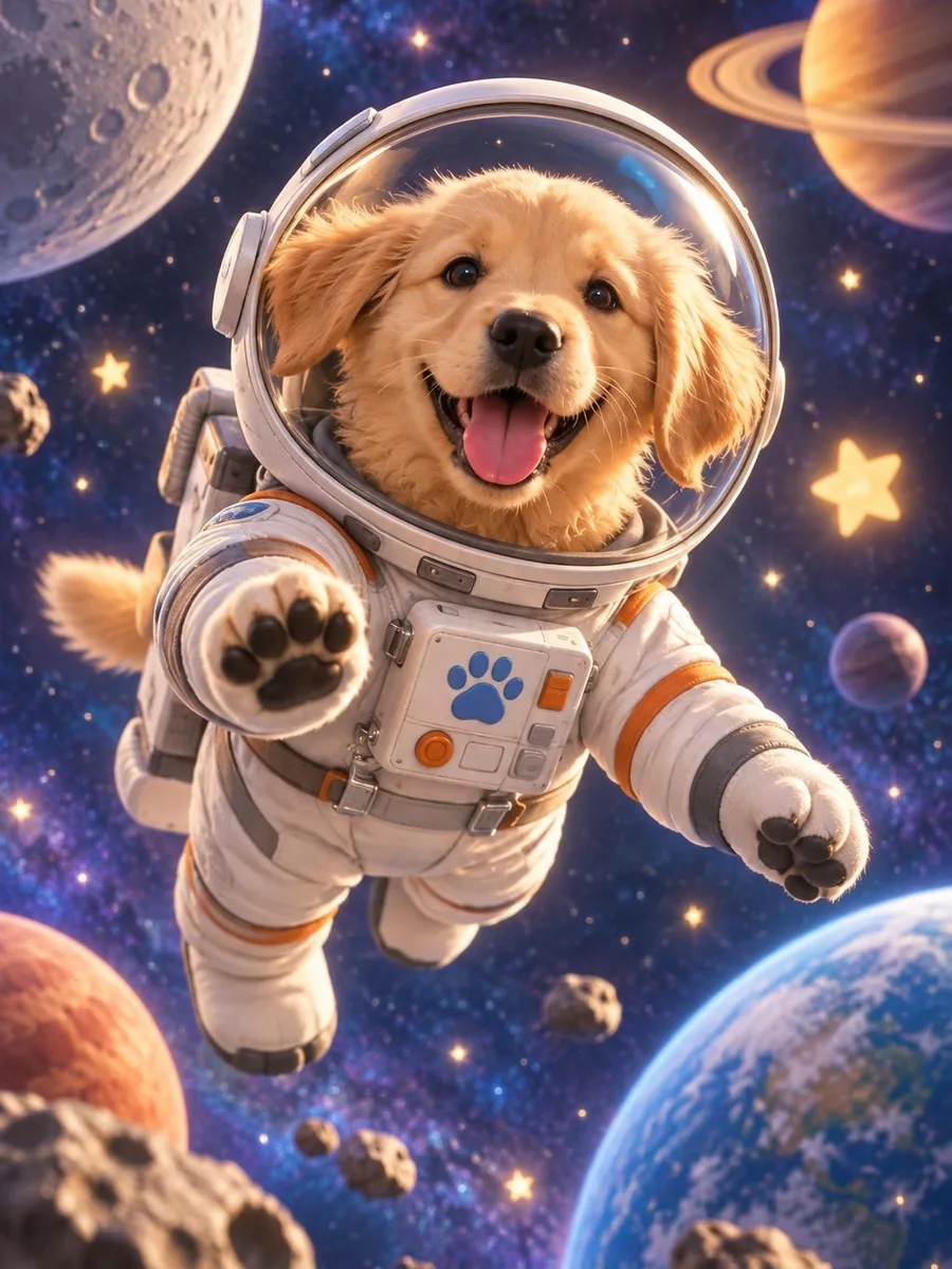 Astronauta · Animação 3D
